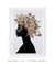 Imagem do Quadro Decorativo Mulher Negra Flores na Cabeça