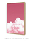 Quadro Decorativo Paisagem Céu Nuvem Rosa - comprar online