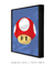 Quadro Decorativo Super Mario Cogumelo Videogame - loja online