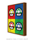 Quadro Decorativo Super Mario Cogumelos Videogame na internet
