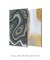 Imagem do Quadros Decorativos Abstratos Mármore Cinza e Dourado - Composição com 2 Quadros