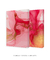 Imagem do Quadros Decorativos Abstratos Mármore Rosa e Dourado - Composição com 2 Quadros