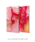 Quadros Decorativos Abstratos Mármore Rosa e Dourado - Composição com 2 Quadros - comprar online