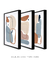 Quadros Decorativos Abstratos Orgânicos Nudes Neutros - Composição com 3 quadros - loja online