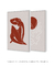 Quadros Decorativos Inspiração Matisse - Composição com 2 Quadros - Quadros Incríveis