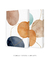 Imagem do Quadros Decorativos Manchas Orgânicas Aquarela - Composição com 2 Quadros