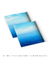 Quadros Decorativos Mar Azul Tranquilo Paisagem - Composição com 2 Quadros na internet