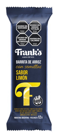 BARRITA DE ARROZ SABOR LIMON (CAJA 20 UNIDADES)