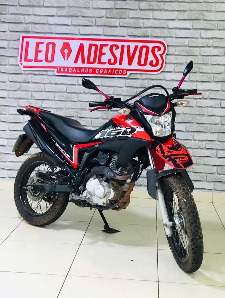 Adesivo Bros 160 2022/2023 - Kit Adesivos Moto Branca.1