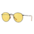 Lentes de Sol Ray-Ban Round Evolve 3447 9066/4A Negro Amarillo Fotocromado