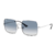 Lentes de Sol Ray-Ban Square 1971 9149/3F Plateado/Azul Degrade