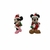 Aplique emborrachado Minnie e Mickey Natal