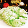 Green Crinkle Cookie 