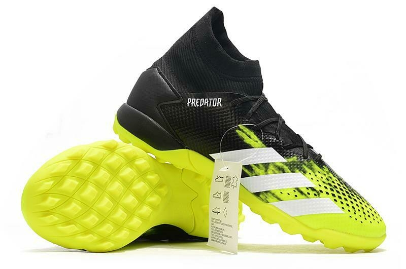Chuteira adidas verde store com preto