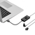 Placa de Som Adaptador de Áudio USB Multifunções Fone e Microfone Profissional Orico SC2-BK - Sul Store