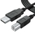 Cabo USB de 1,8 Metros para Impressora USB A x B Storm 1,8m