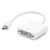 Cabo Adaptador Mini Displayport Thunderbolt Macho x DVI Fêmea Feasso FCA-DP5