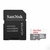 Cartão de Memória Micro SD 16GB Classe 10 80mb/s 533x Sandisk SDSQUNS-016G-GN3MA na internet