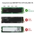 Case Gaveta de Bolso Slim Para SSD M.2 M2 Sata NGFF Key B B+M 5 Gbps USB 3.0 Exbom CGHD-M2B31 - loja online