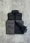 CHALECO PUFFER COMBINADO