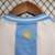 Imagem do Kit Infantil Seleção Argentina 2024 Adidas - branca e azul