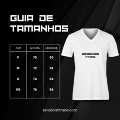 Camiseta FFT Branca Copa Sur - ZERODOIS FITNESS