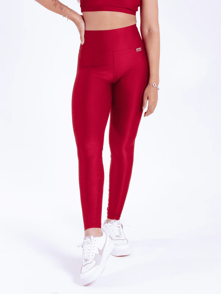 Legging Academia Cintura Alta - Rosa Barbie