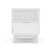 Mobi Buró de Madera Modelo Karachi Color Blanco Largo 44.5 cm 1 cajón Recamara - comprar en línea
