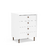 Mobi Cómoda de Madera Modelo Córcega Color Blanco Largo 56.5 cm 4 Cajones Recámara - comprar en línea