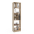 Mobi Librero de Madera Modelo Pascal Color Legno Salinas 48 cm 6 Entrepaños Organizador - comprar en línea