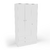 Mobi Ropero de Madera Modelo Clavel Color Blanco Largo 91 cm Armario Closet Organizador - MOBI MUEBLES