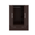 Mobi Cómoda de Madera Modelo Tristán Color Chocolate Largo 99 cm 2 Cajones Recámara - MOBI MUEBLES