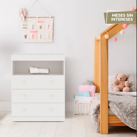 Mobiliario bebé > Cambiadores para cómodas > Mueble cambiador : Mobikids