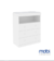 Mobi Cómoda cambiador de Madera Modelo Milos Color Blanco Largo 79 cm 3 Cajones Recámara en internet