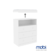 Mobi Cómoda cambiador de Madera Modelo Milos Color Blanco Largo 79 cm 3 Cajones Recámara - tienda en línea