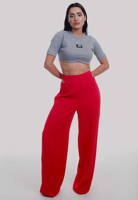 Pantalona com hotsell abertura lateral