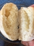 Mini pão de hamburguer recheado com Requeijão Vegano