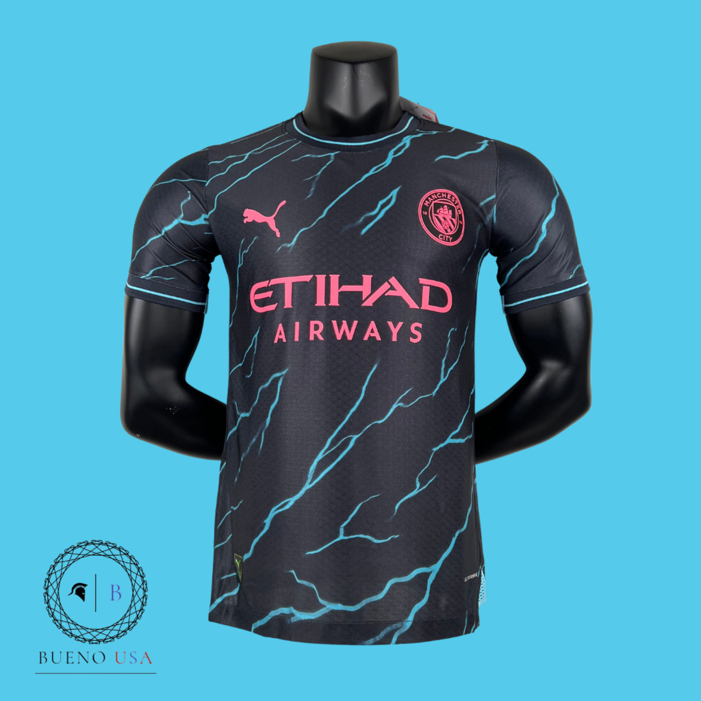 Camisa Manchester City 23/24 THIRD Jogador Masculina