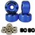 Roda Skate Semi Profissional First Class Diamond 54mm com espaçador e rolamento abec 1 - Azul