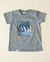 Remera Kids Santiago. Gris Melange