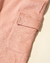 Pantalón cargo de frisa, Rosa Viejo - comprar online