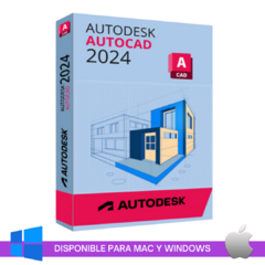 Autodesk AutoCAD 2024 ( Español o Ingles ) - ANUAL