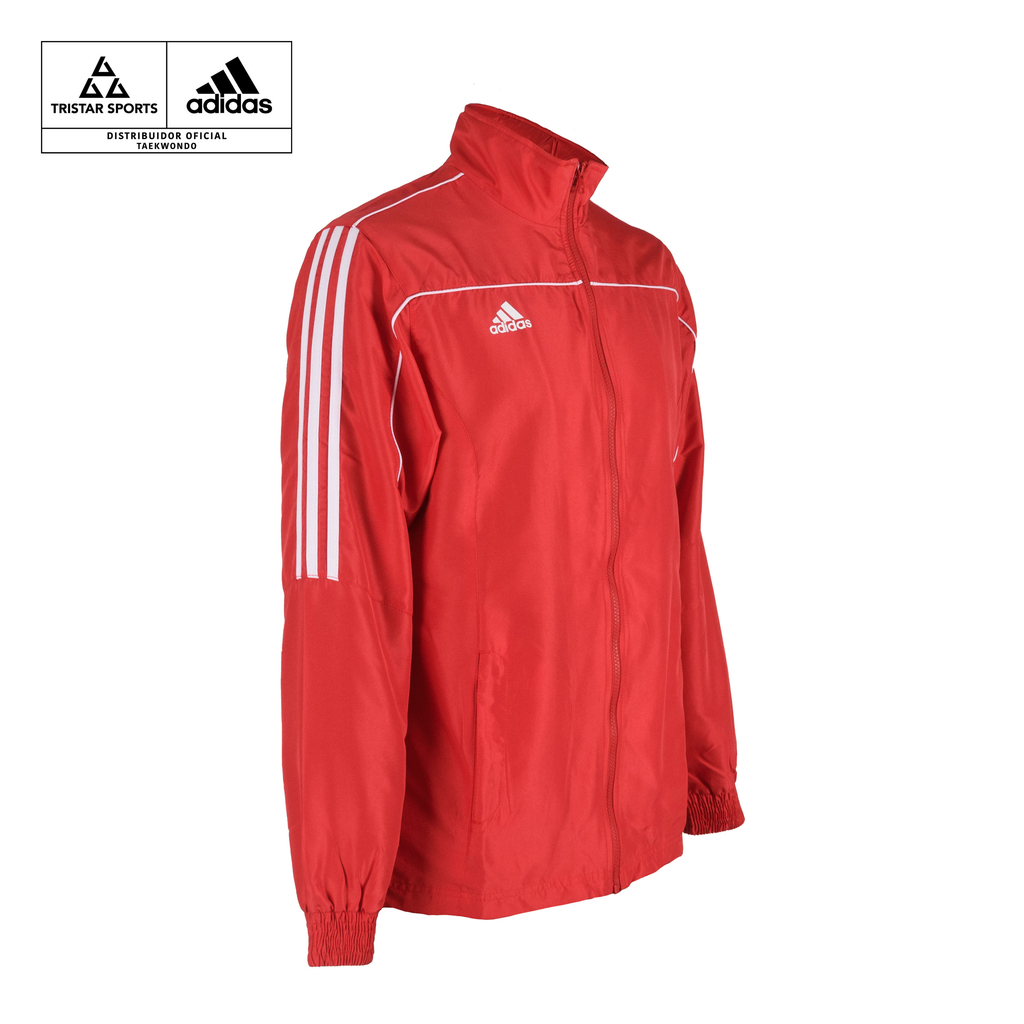 Chamarra adidas roja sale