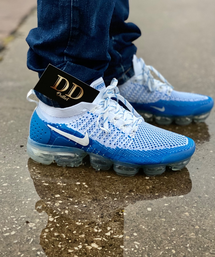 Nike Vapormax 2.0 Branco e azul DD OUTLET
