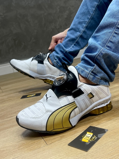 Puma Disc Branco e Dourado Comprar em DD OUTLET