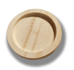 Posa Vaso Taza Madera 11cm x20 unidades - comprar online