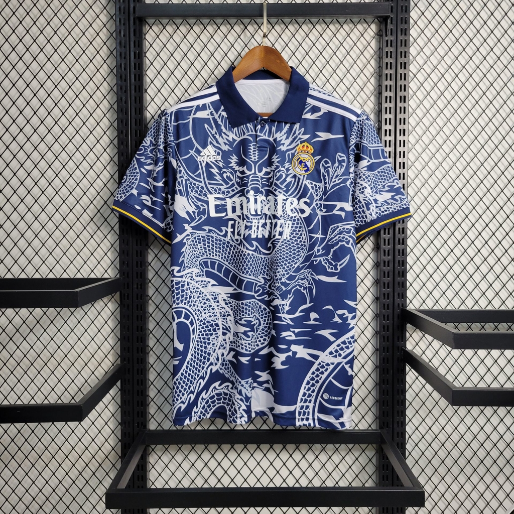 Real Madrid Blue Dragon Edition Shirt 2023 24 AREA10