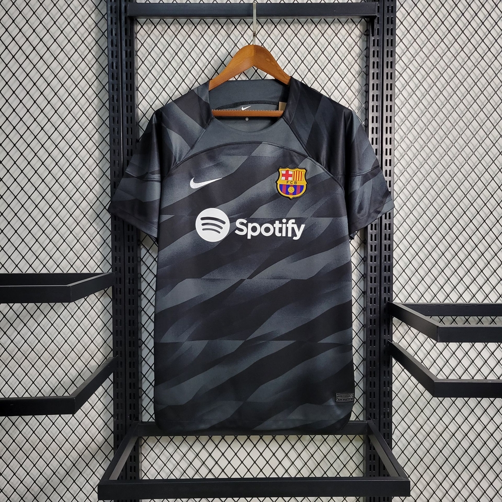 FC Barcelona Black Goalkeeper Shirt 2023 2024 AREA10
