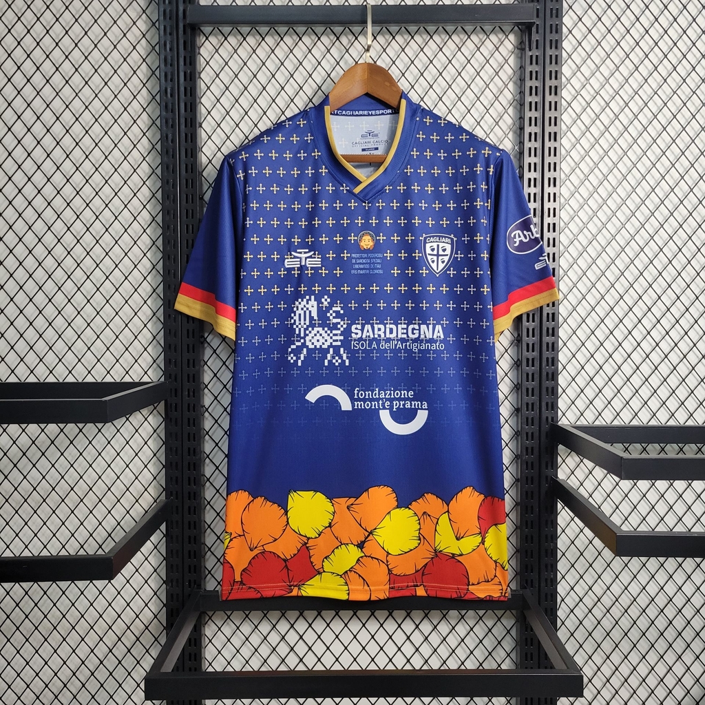 Cagliari Blue Special Shirt 2022 23 AREA10