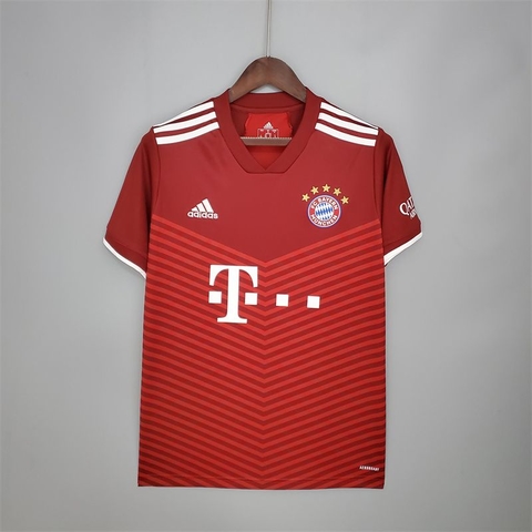Bayern Munich Red Home Shirt 2021 22 AREA10